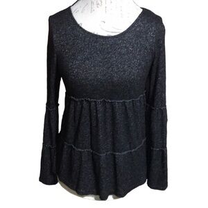 Mmmmmm Black/gray tunic size XS